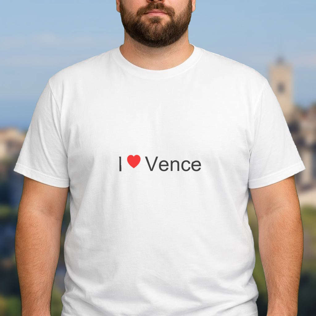 T-shirt I love vence