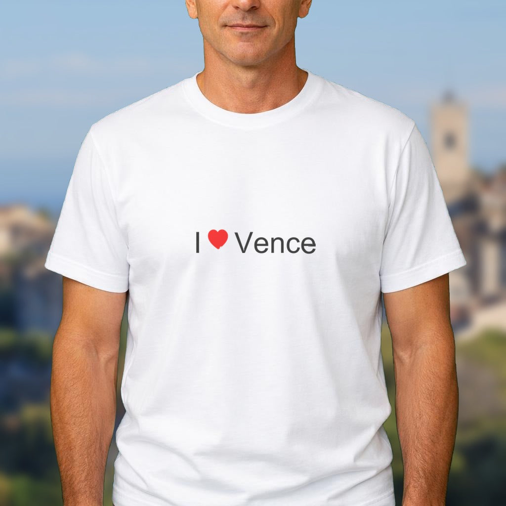 T-shirt I love vence