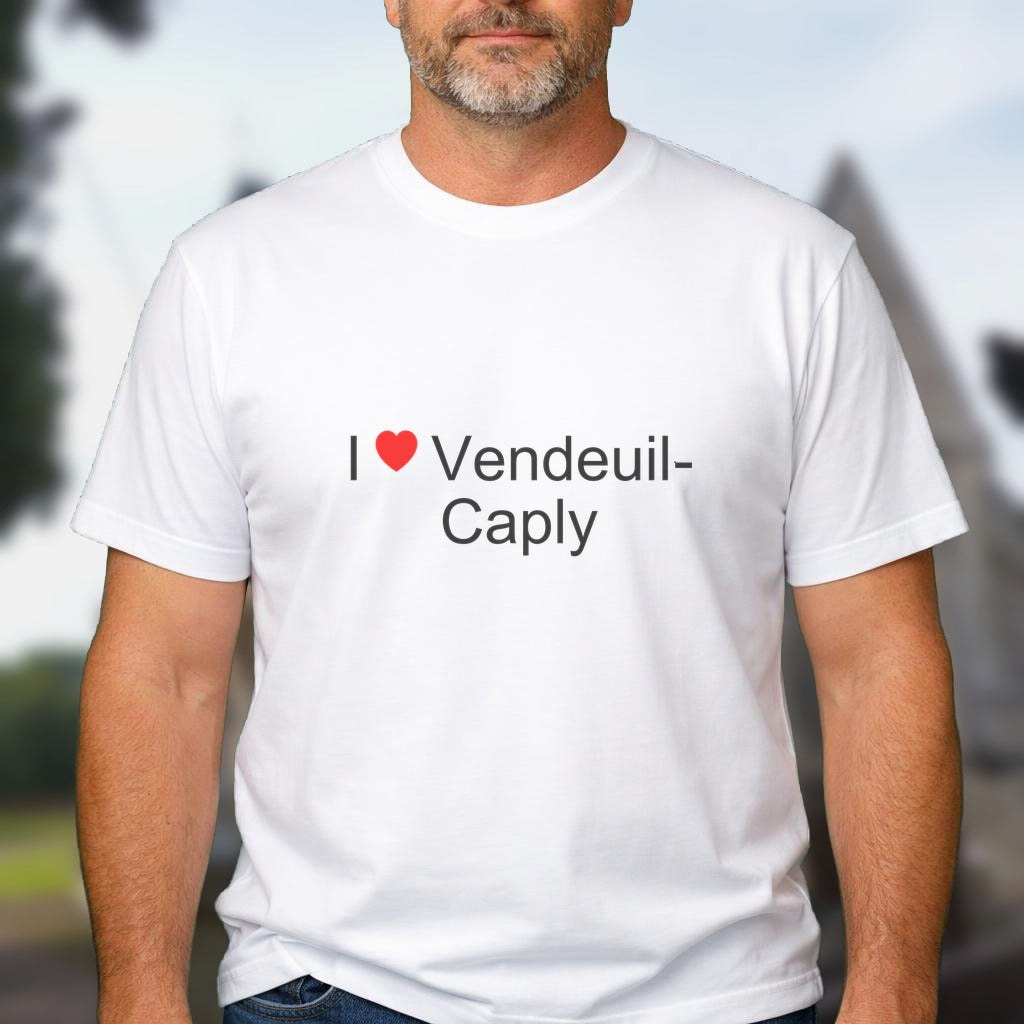 T-shirt I love vendeuil-caply