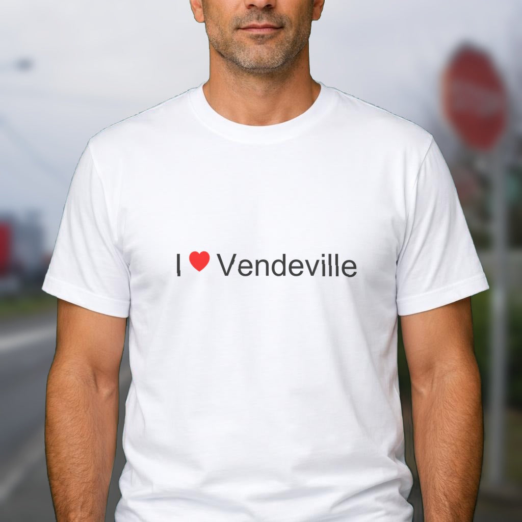 T-shirt I love vendeville