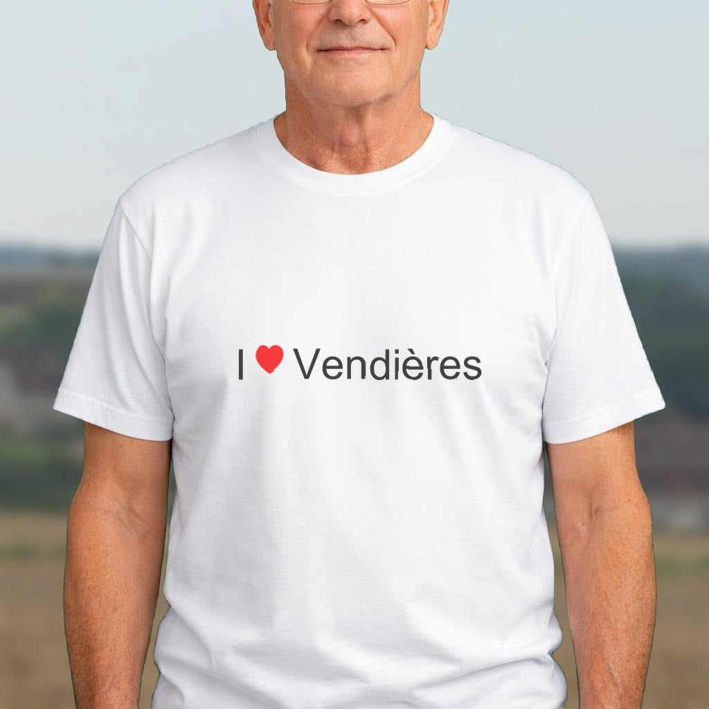 T-shirt I love vendières
