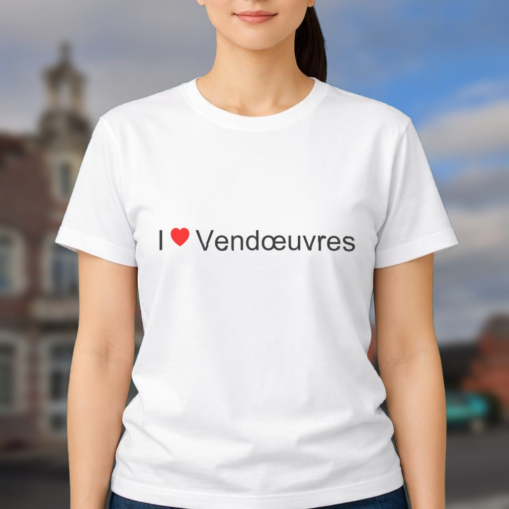 T-shirt I love vendœuvres