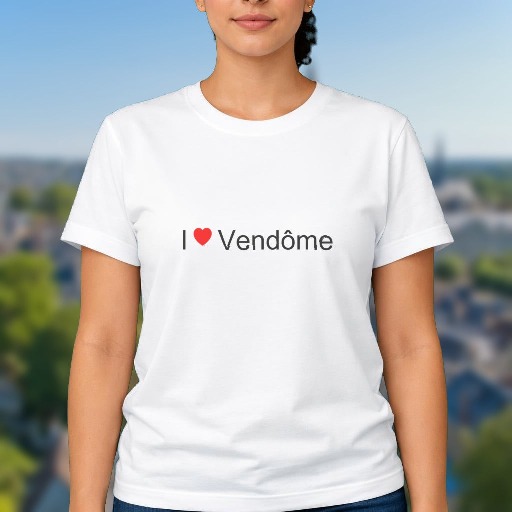 T-shirt I love vendôme