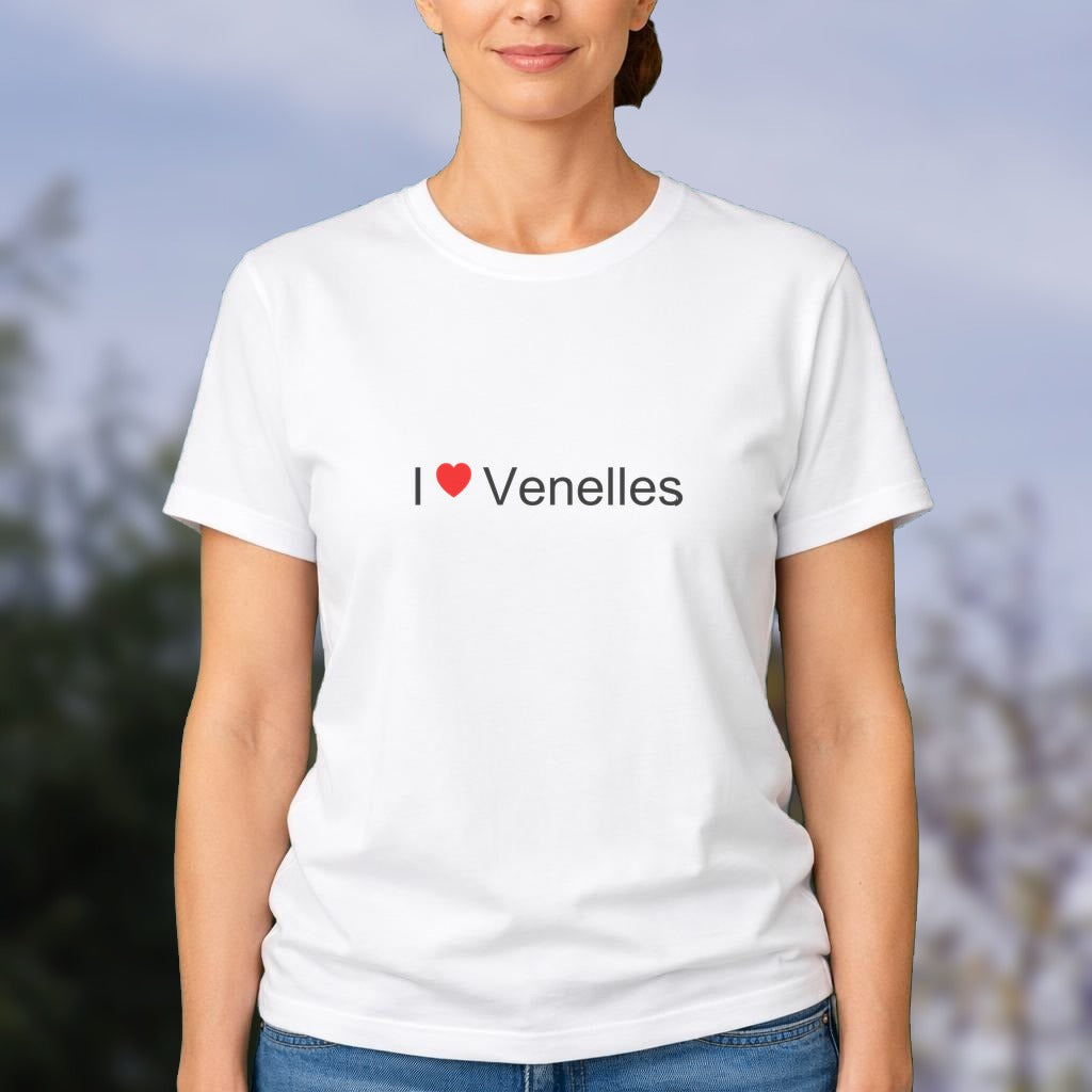 T-shirt I love venelles