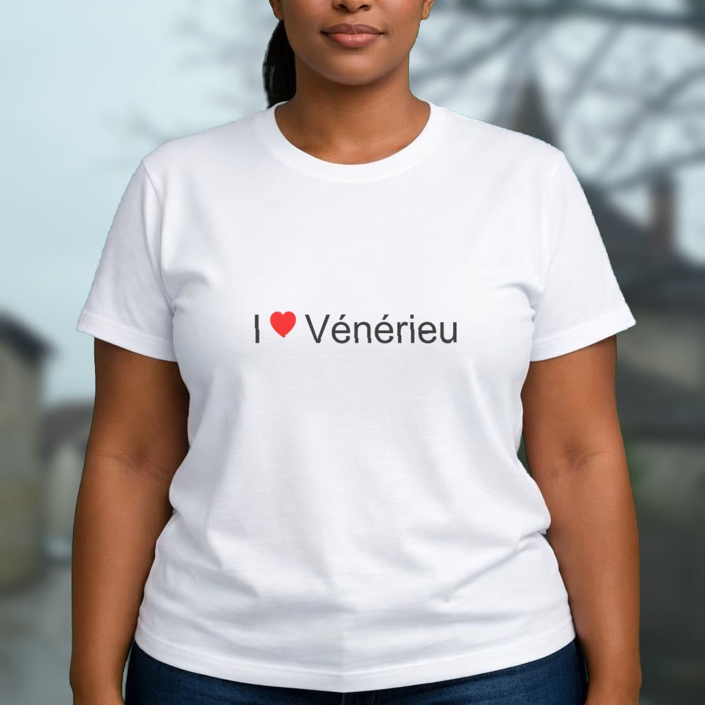 T-shirt I love vénérieu