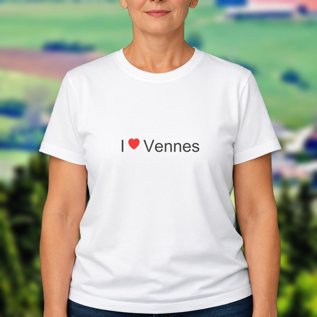 T-shirt I love vennes