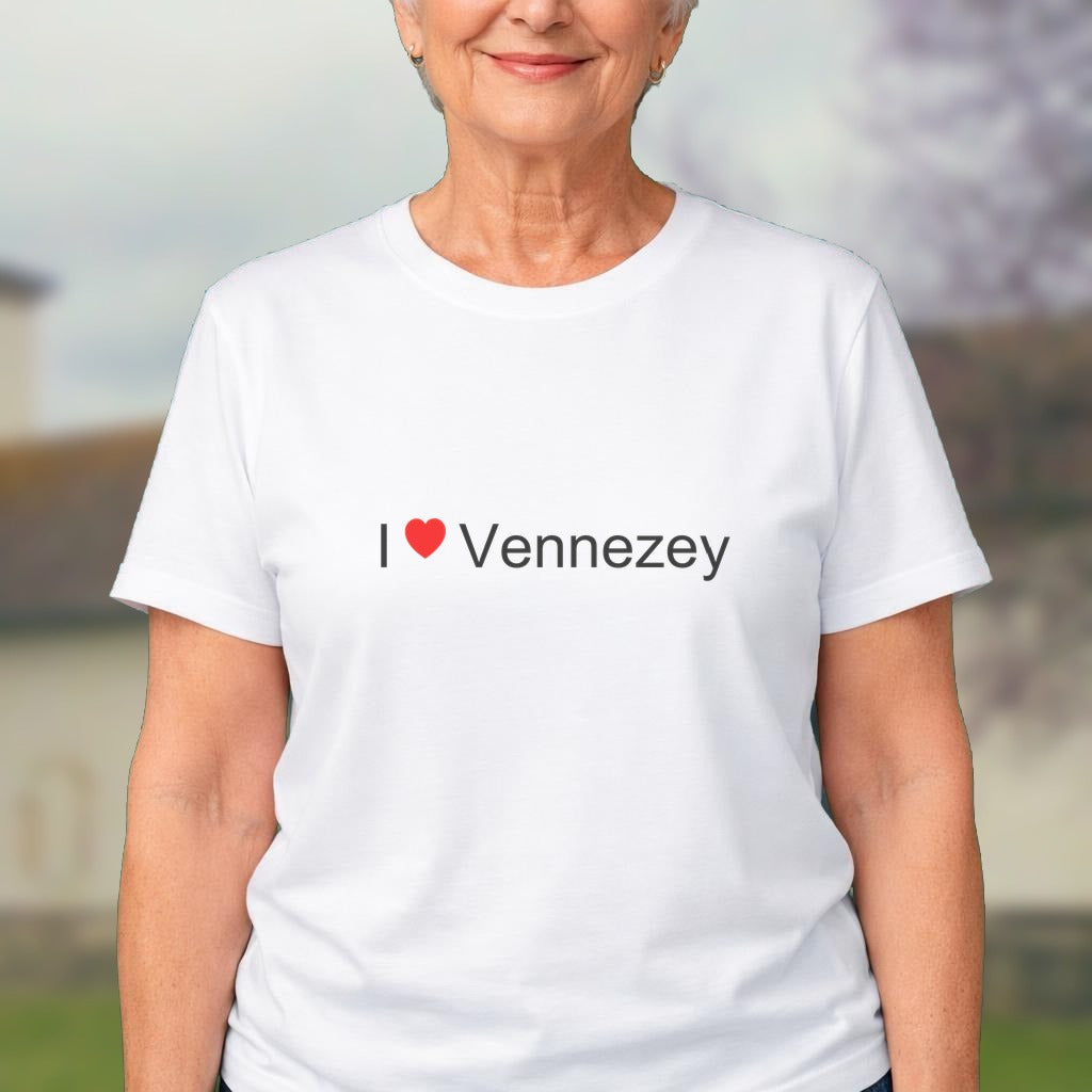 T-shirt I love vennezey