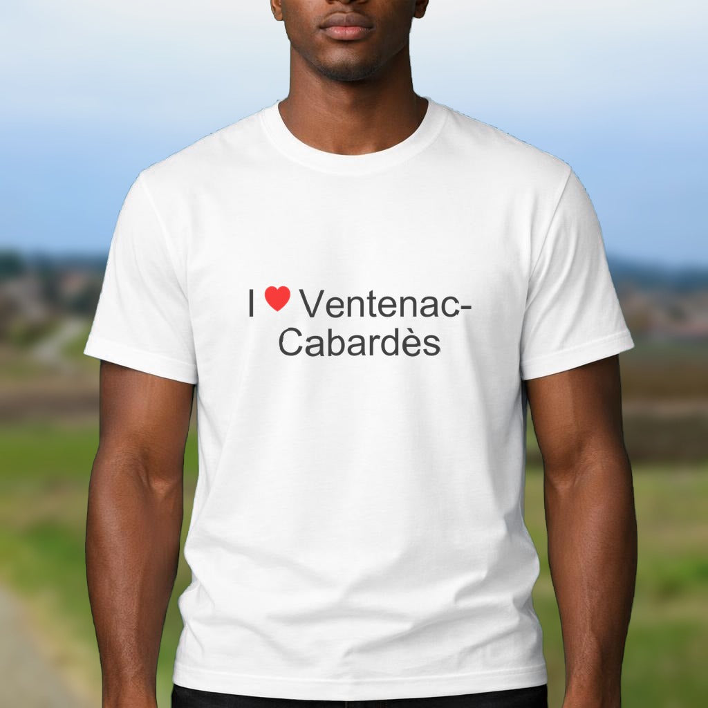T-shirt I love ventenac-cabardès