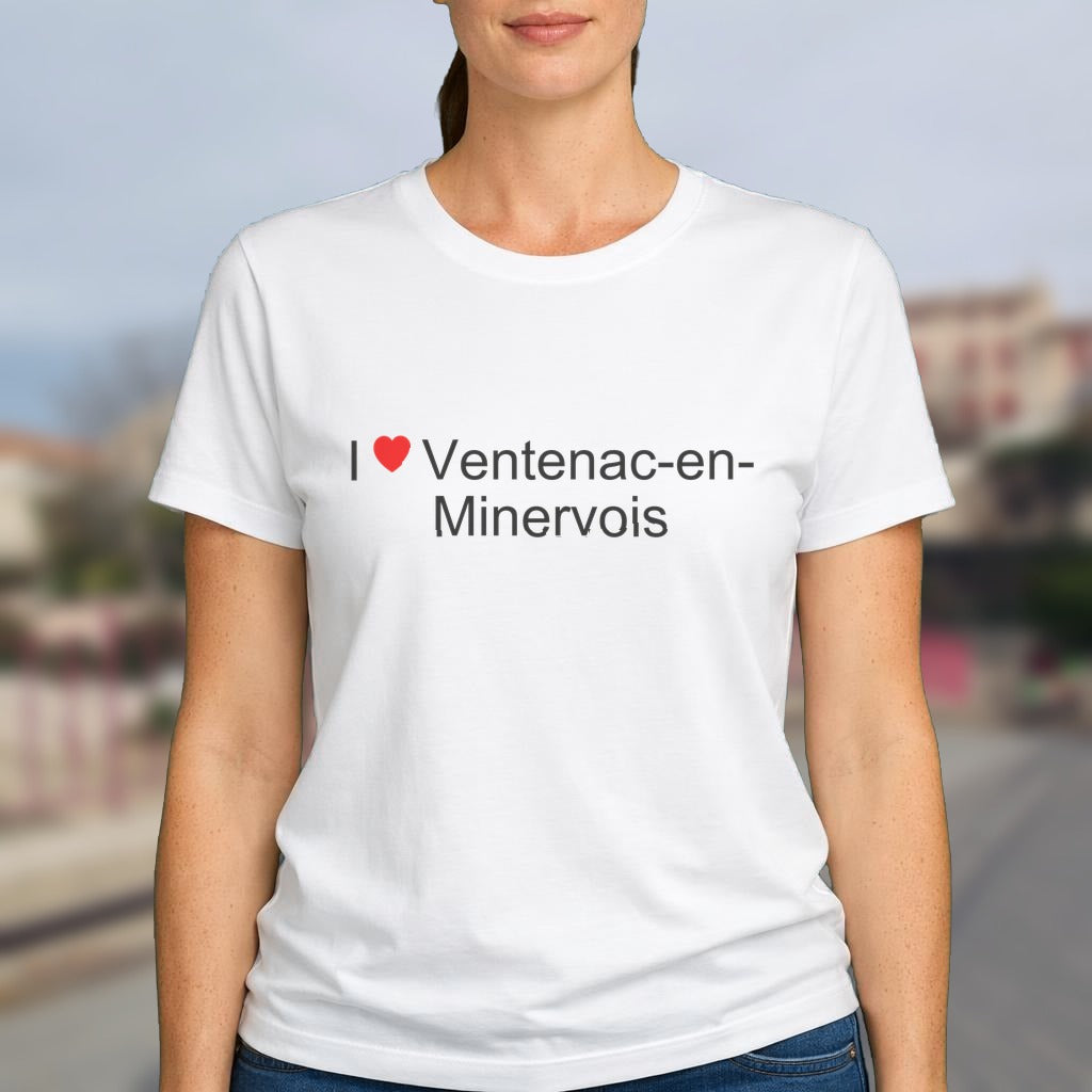 T-shirt I love ventenac-en-minervois
