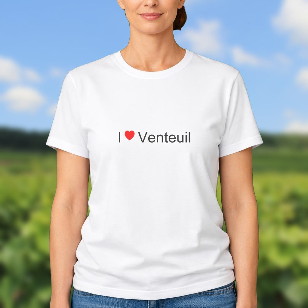 T-shirt I love venteuil