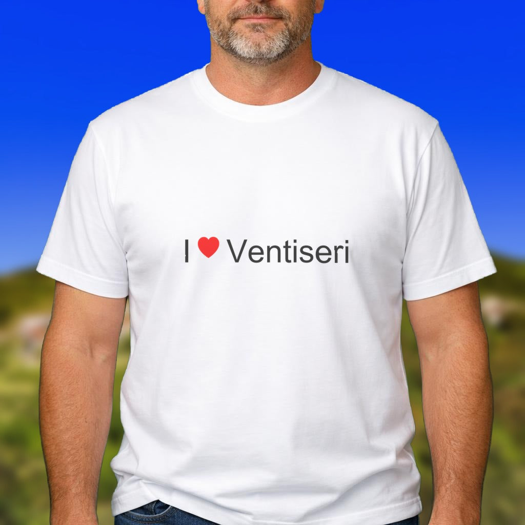 T-shirt I love ventiseri