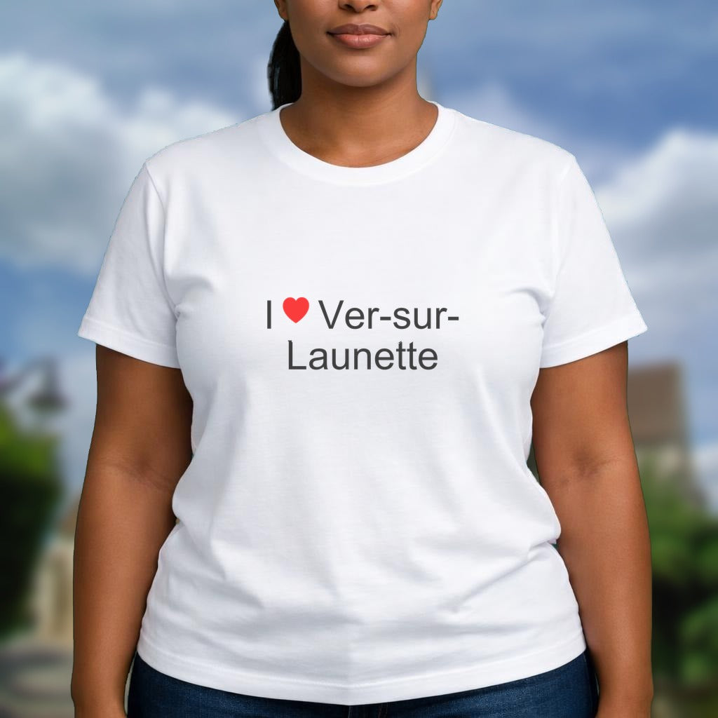 T-shirt I love ver-sur-launette