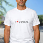 T-shirt I love véranne
