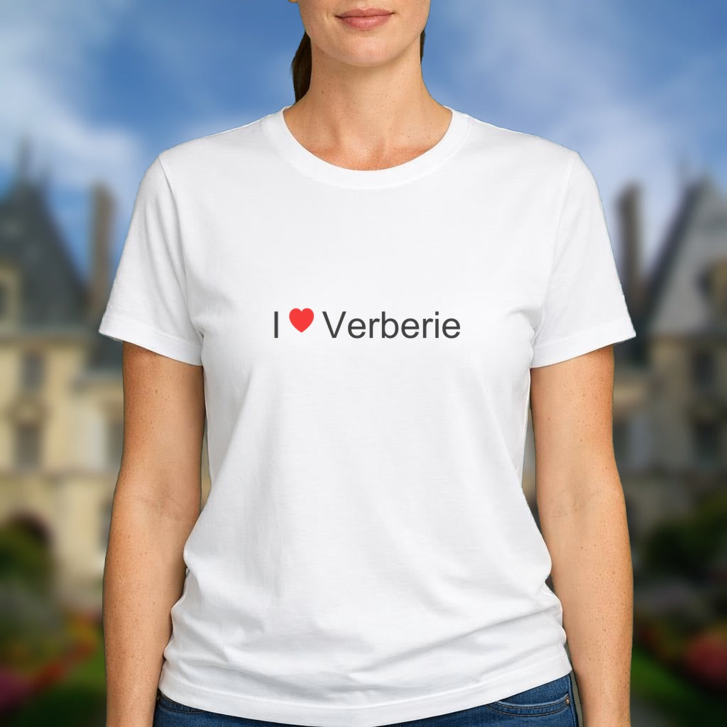 T-shirt I love verberie