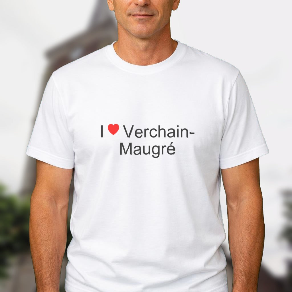 T-shirt I love verchain-maugré