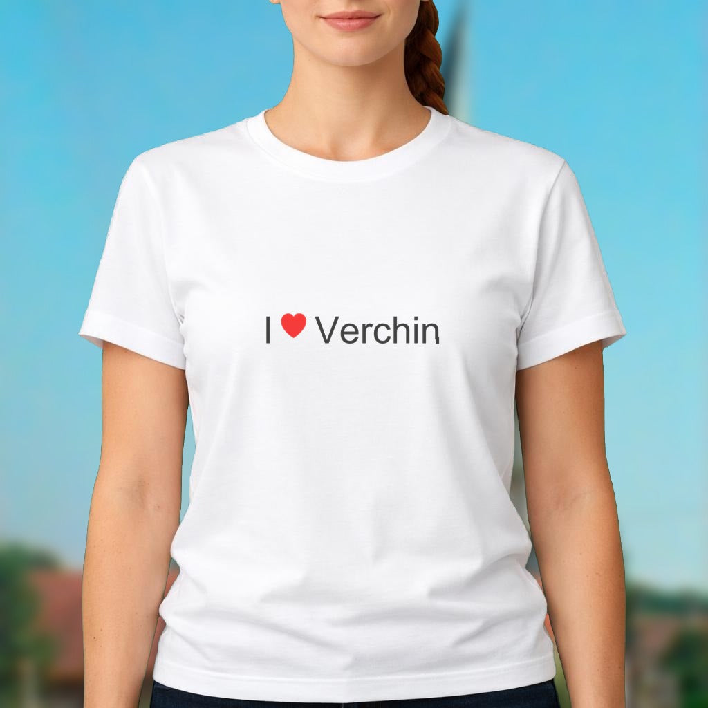 T-shirt I love verchin