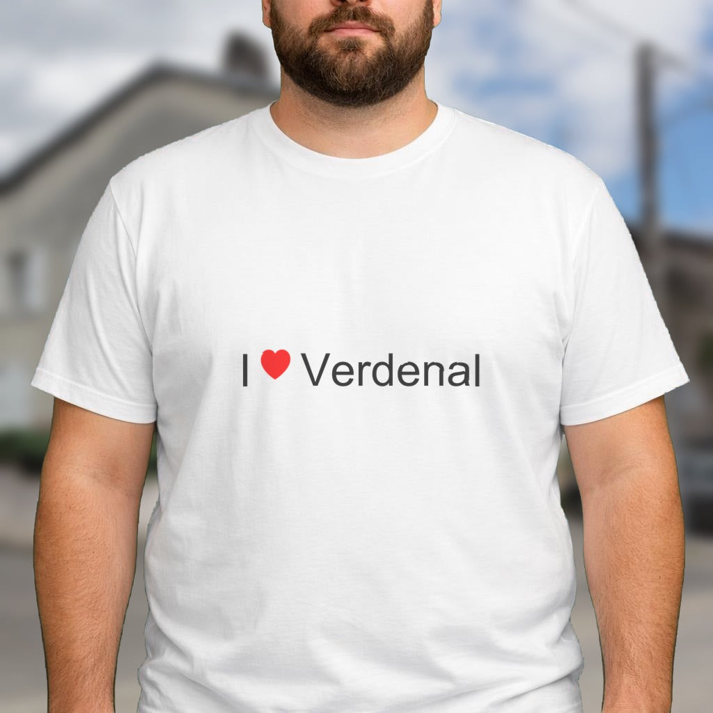 T-shirt I love verdenal