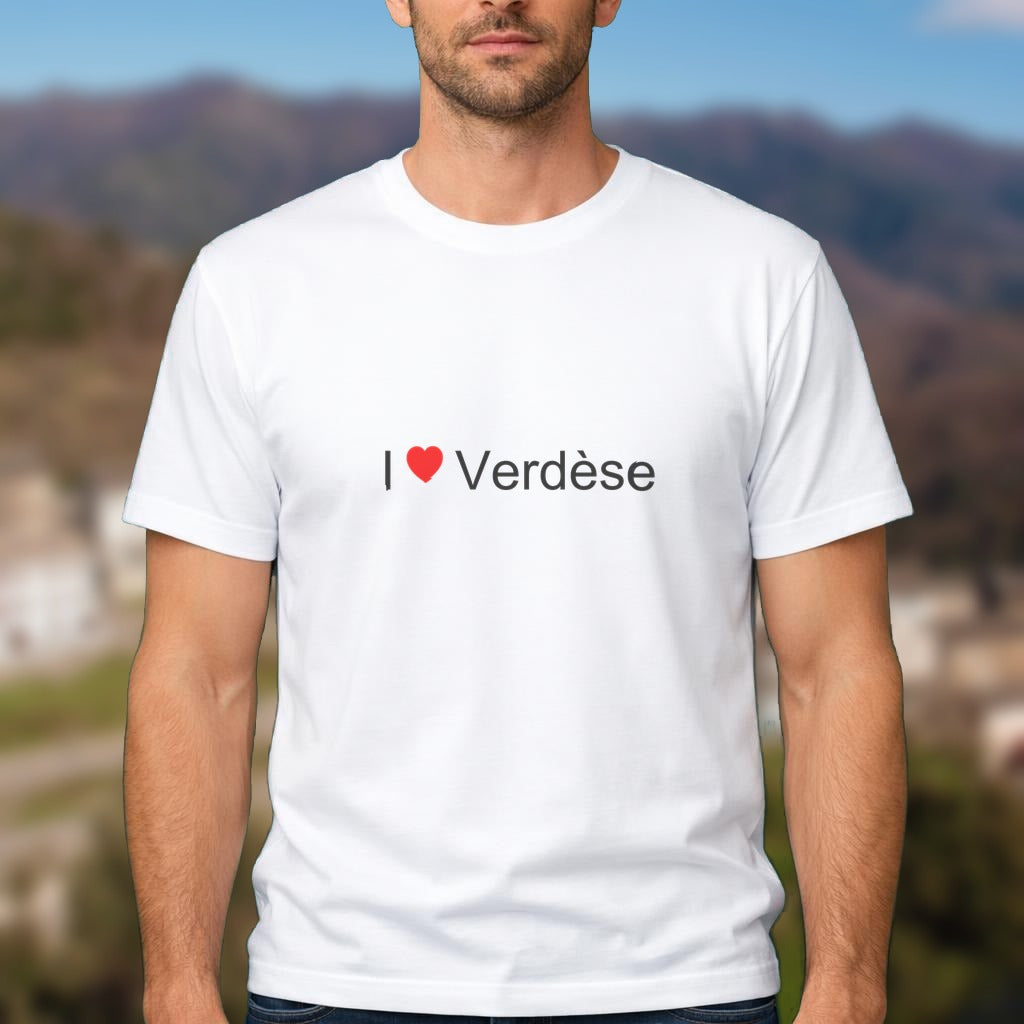 T-shirt I love verdèse