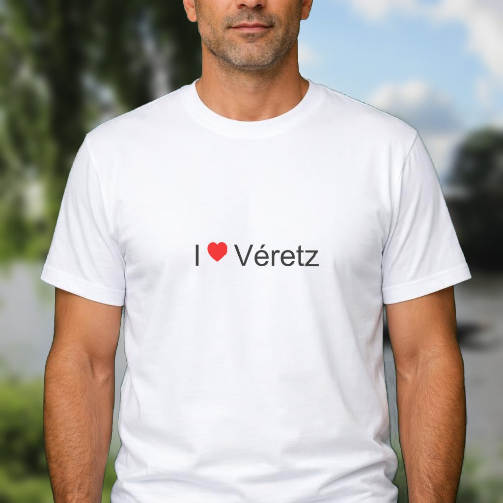 T-shirt I love véretz
