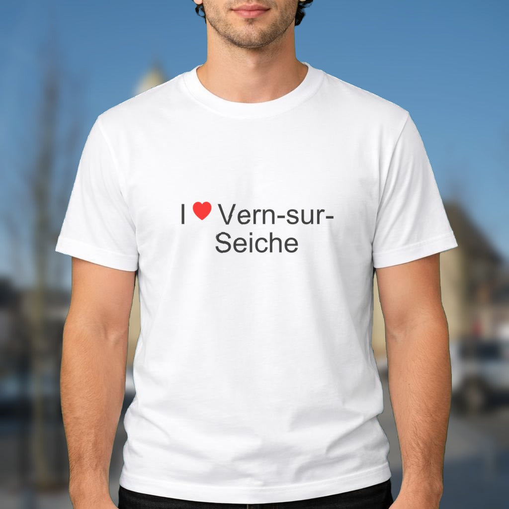 T-shirt I love vern-sur-seiche