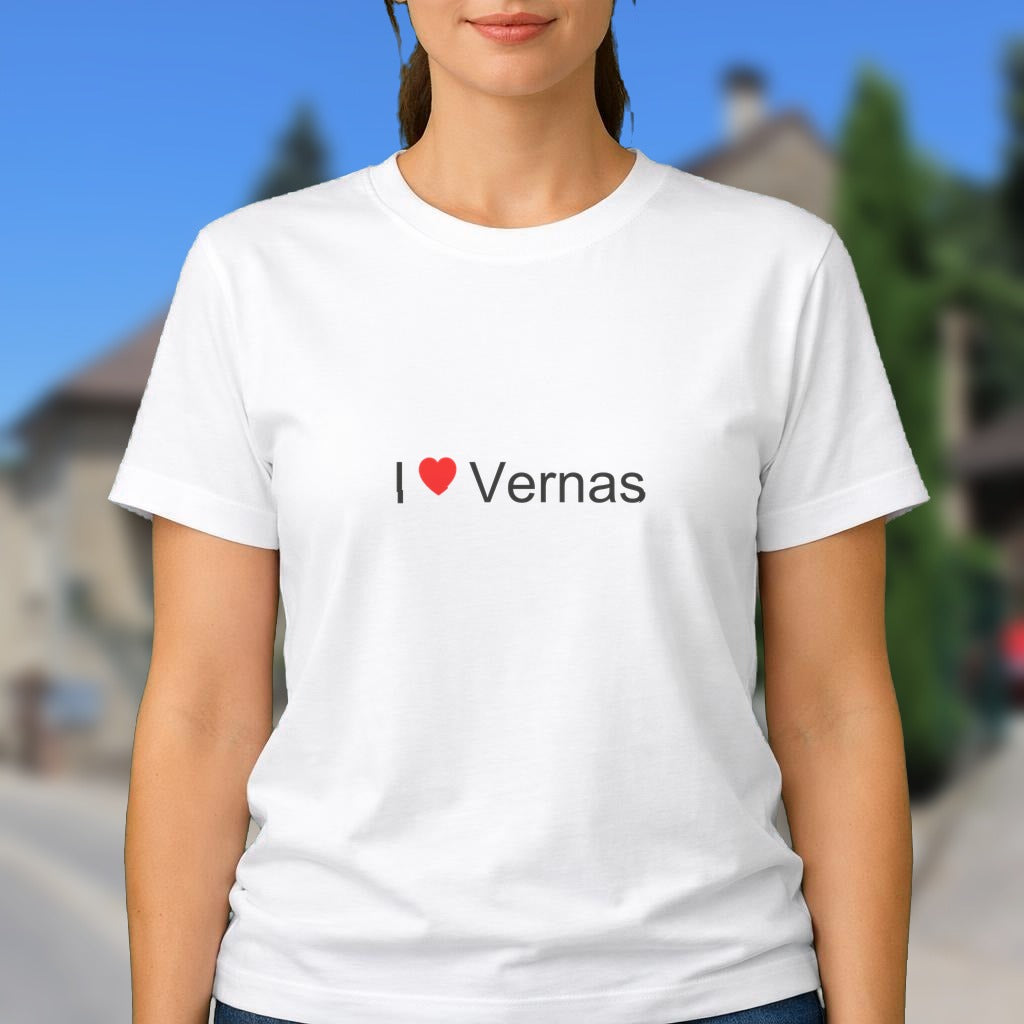 T-shirt I love vernas