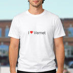 T-shirt I love vernet