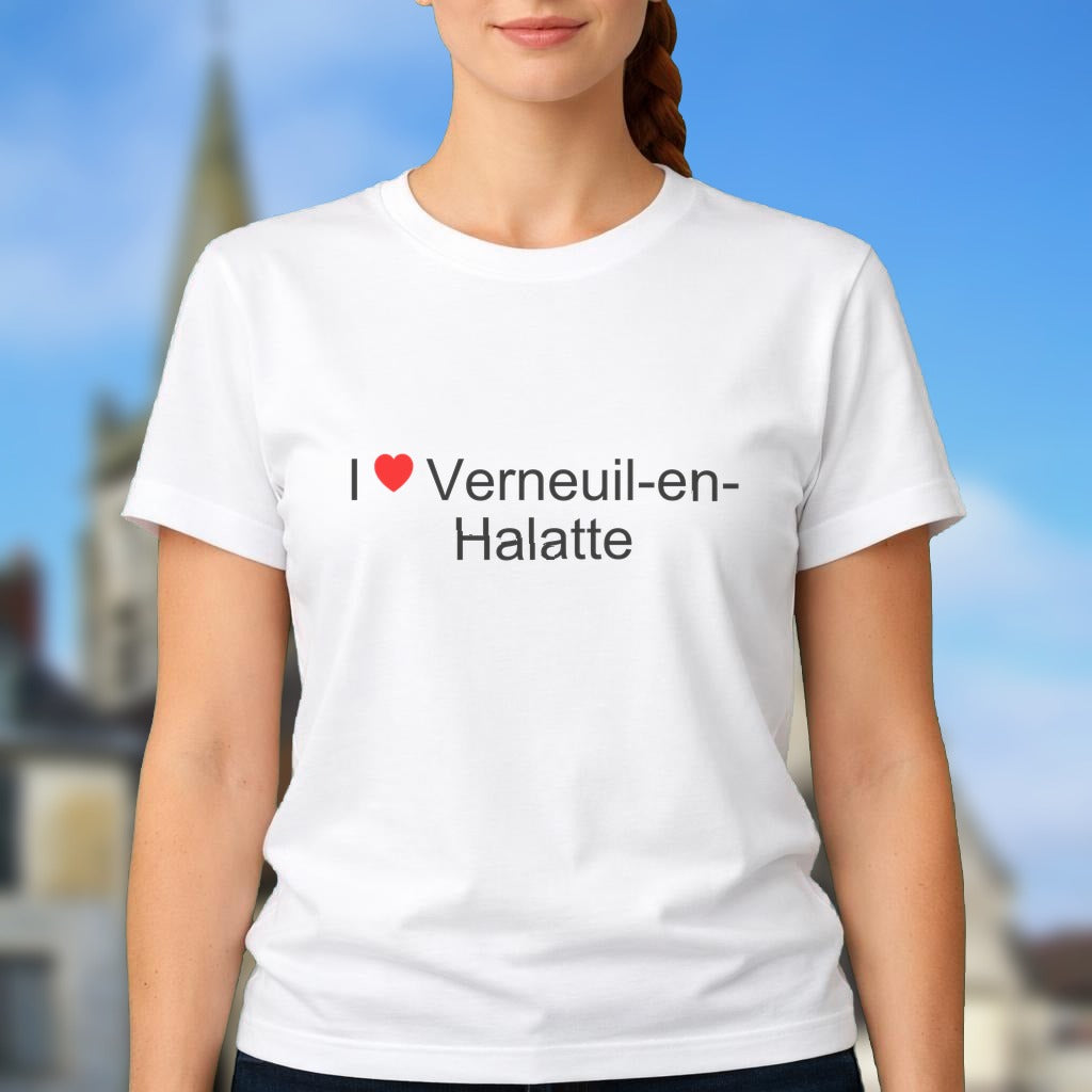 T-shirt I love verneuil-en-halatte