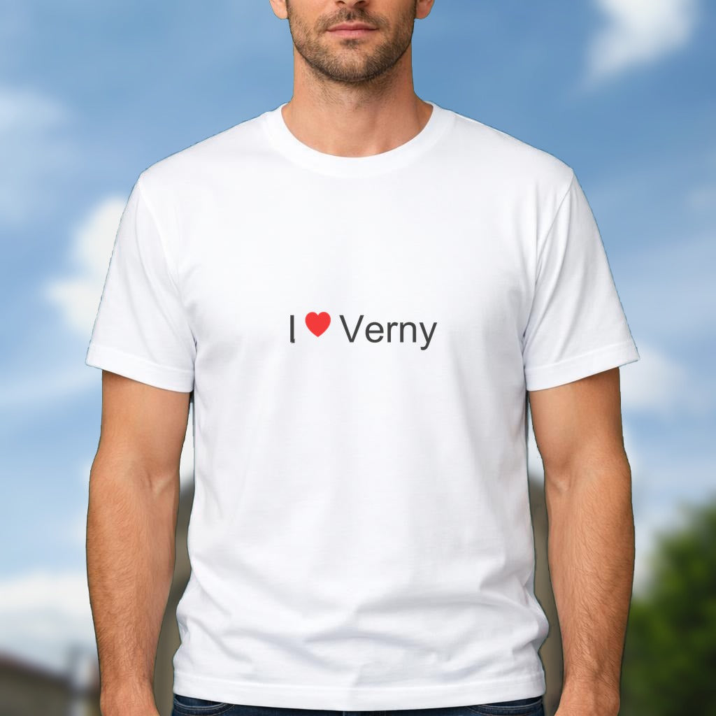 T-shirt I love verny