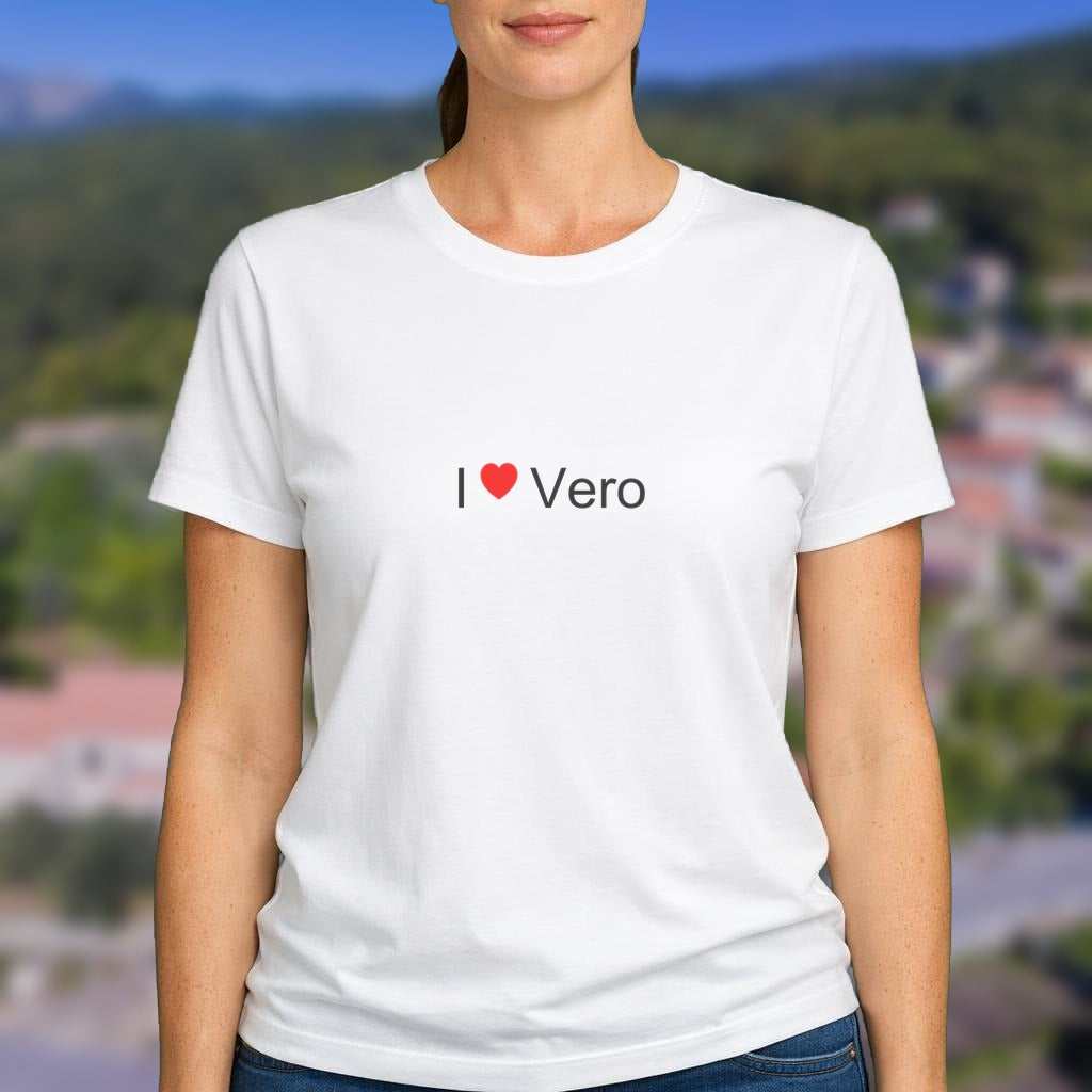 T-shirt I love vero