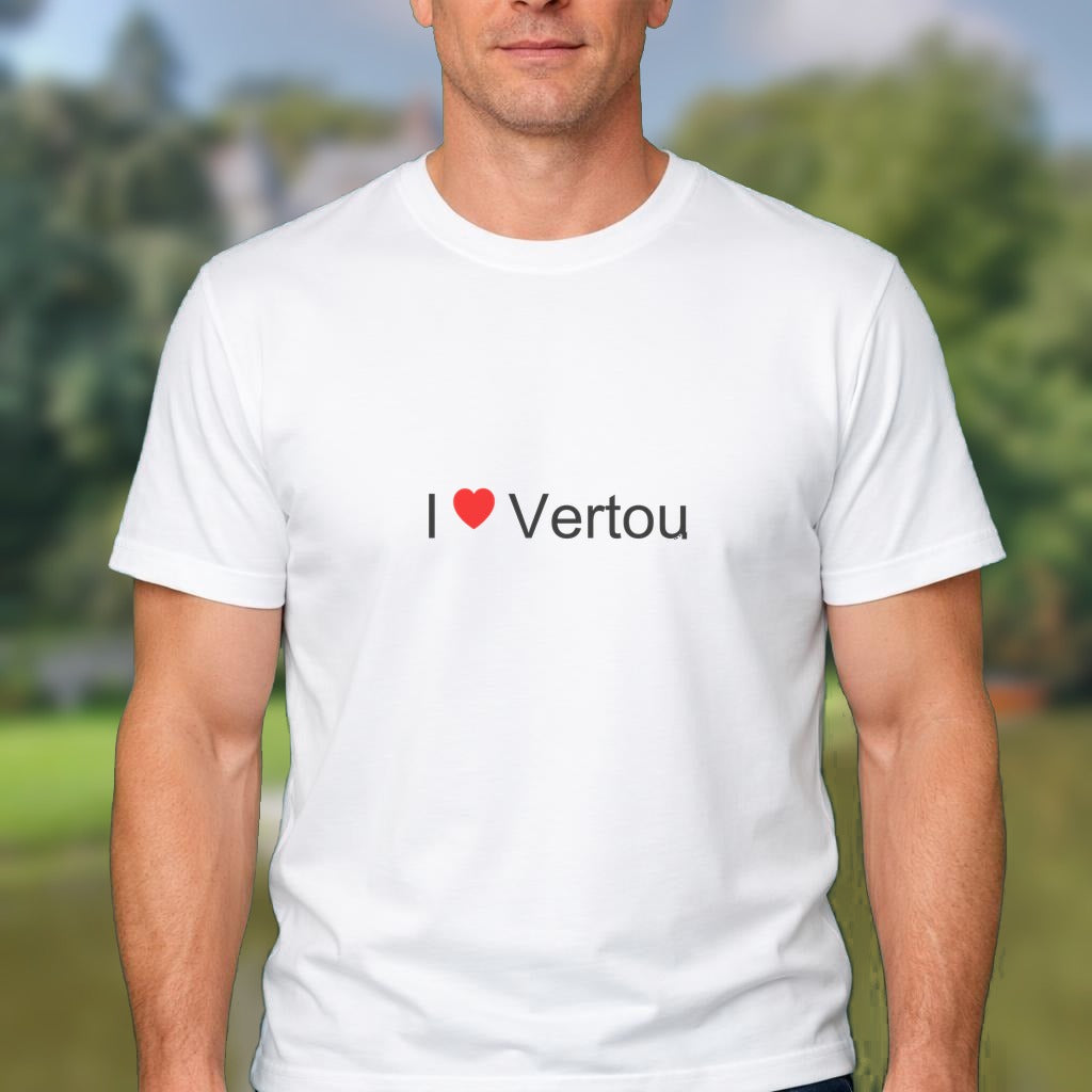 T-shirt I love vertou