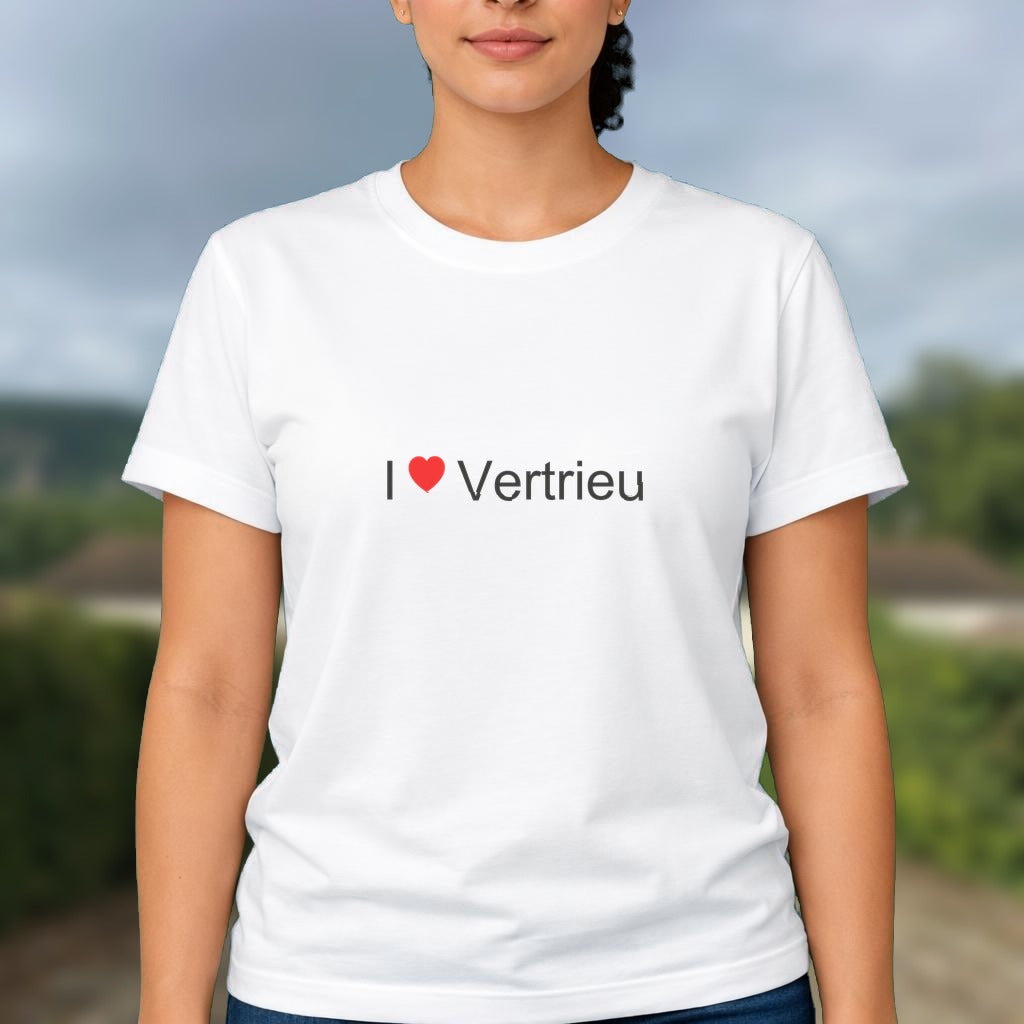 T-shirt I love vertrieu