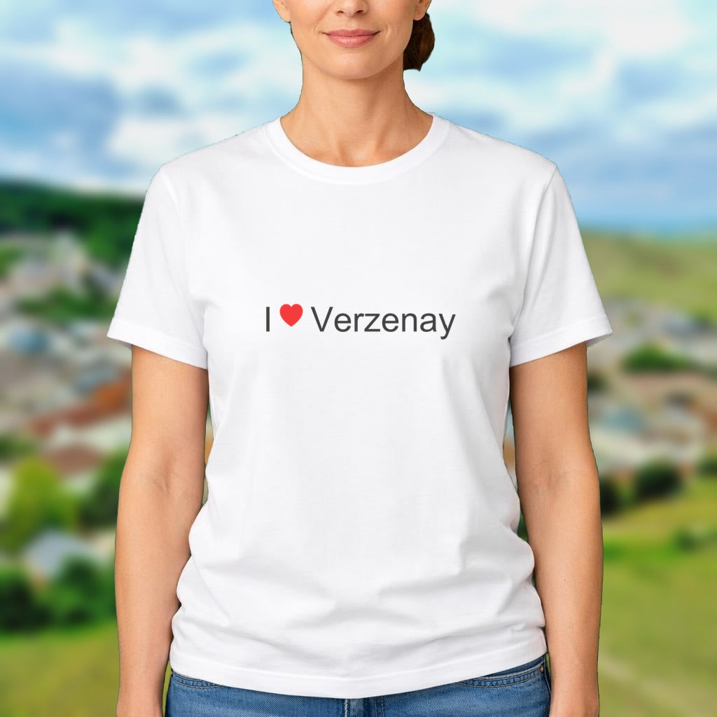 T-shirt I love verzenay