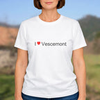 T-shirt I love vescemont