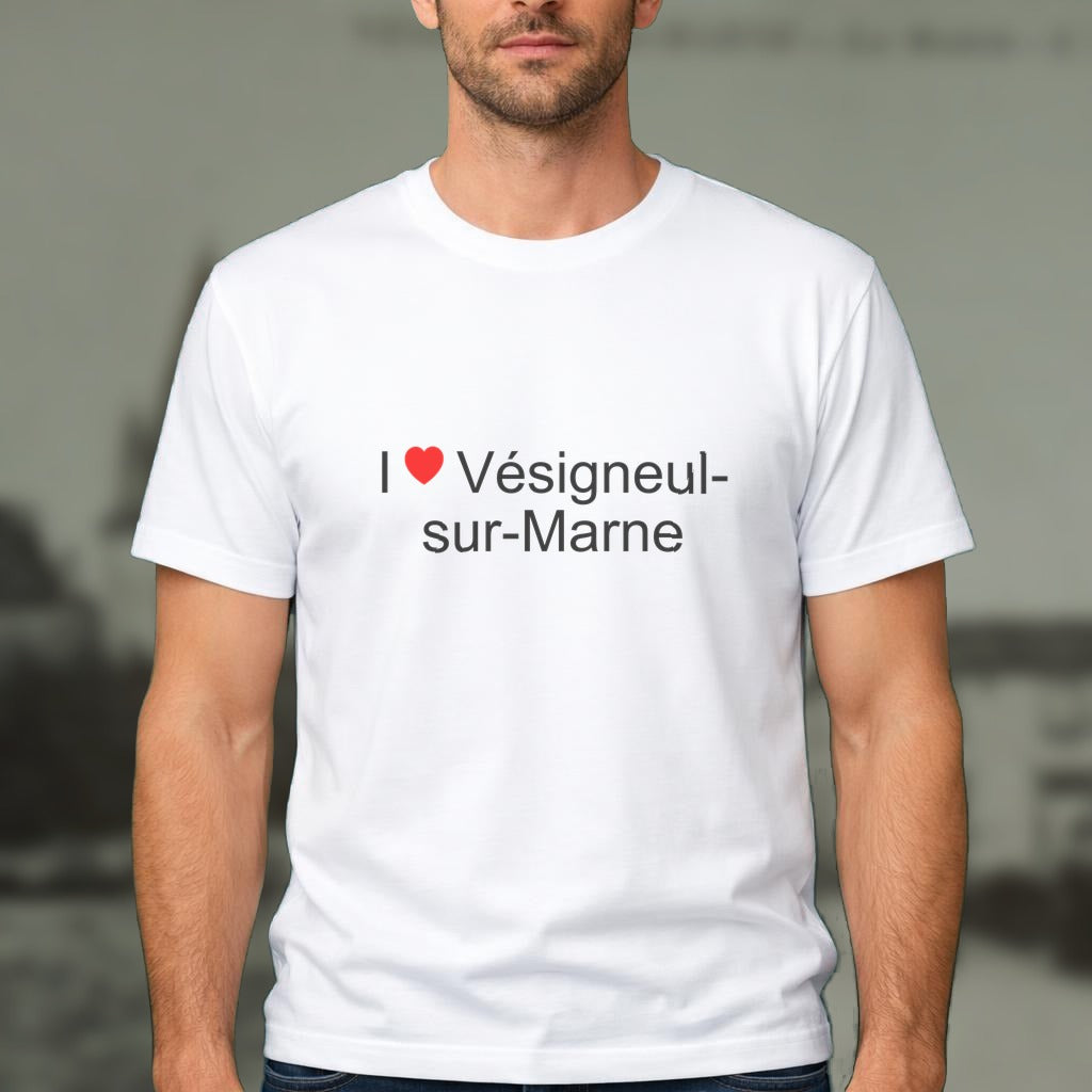 T-shirt I love vésigneul-sur-marne