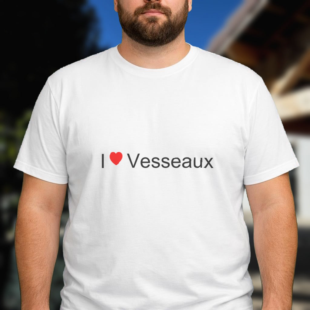 T-shirt I love vesseaux