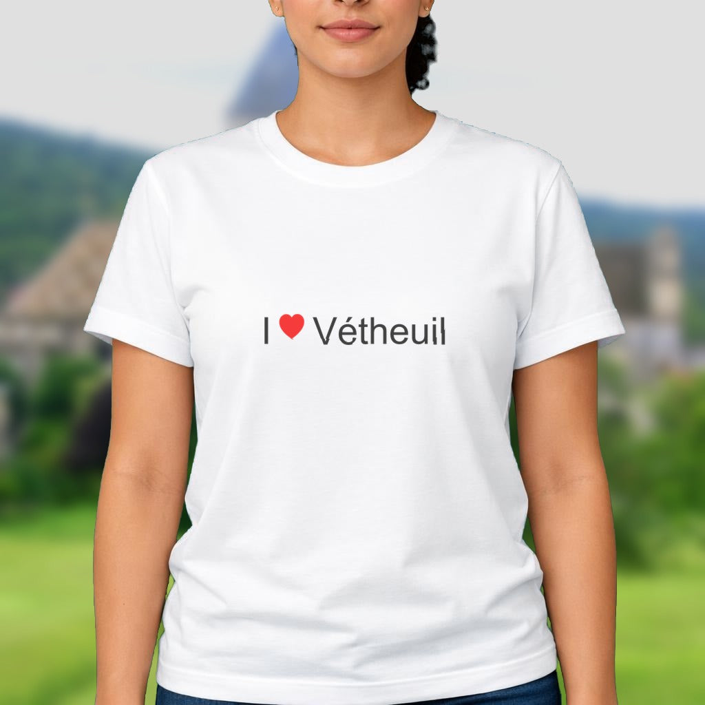T-shirt I love vétheuil