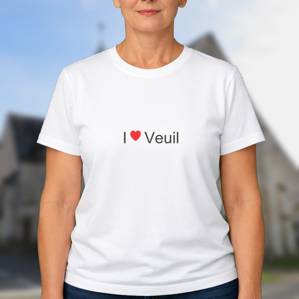 T-shirt I love veuil