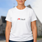 T-shirt I love veuil