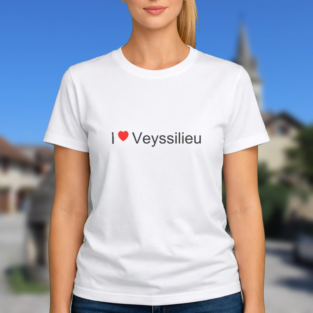 T-shirt I love veyssilieu