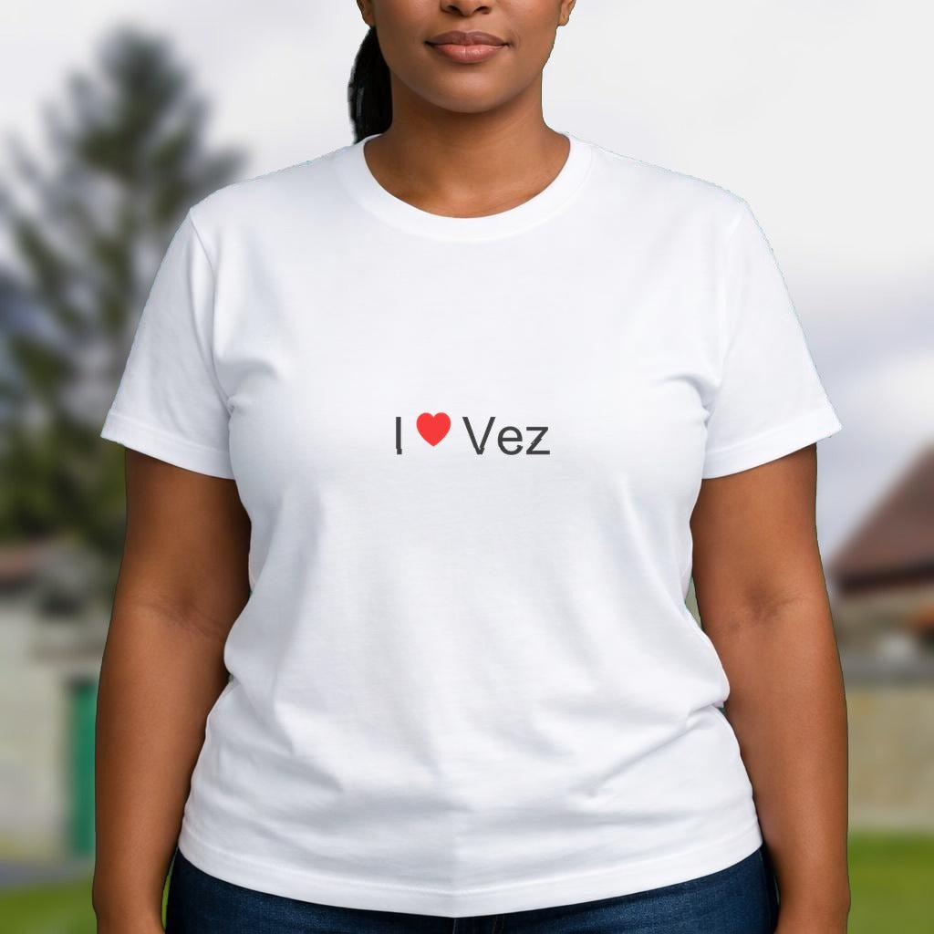 T-shirt I love vez