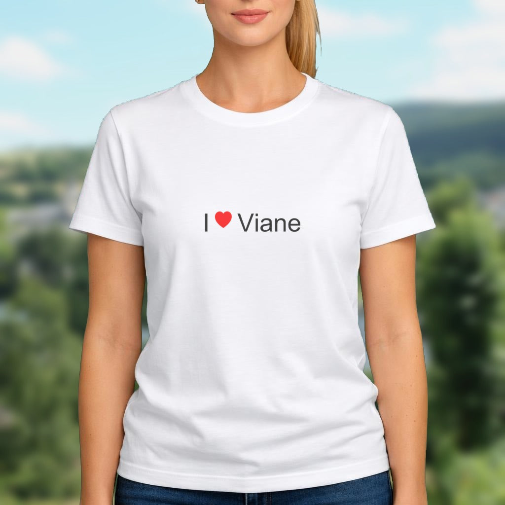 T-shirt I love viane