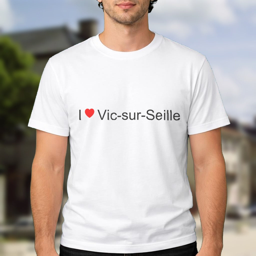 T-shirt I love vic-sur-seille