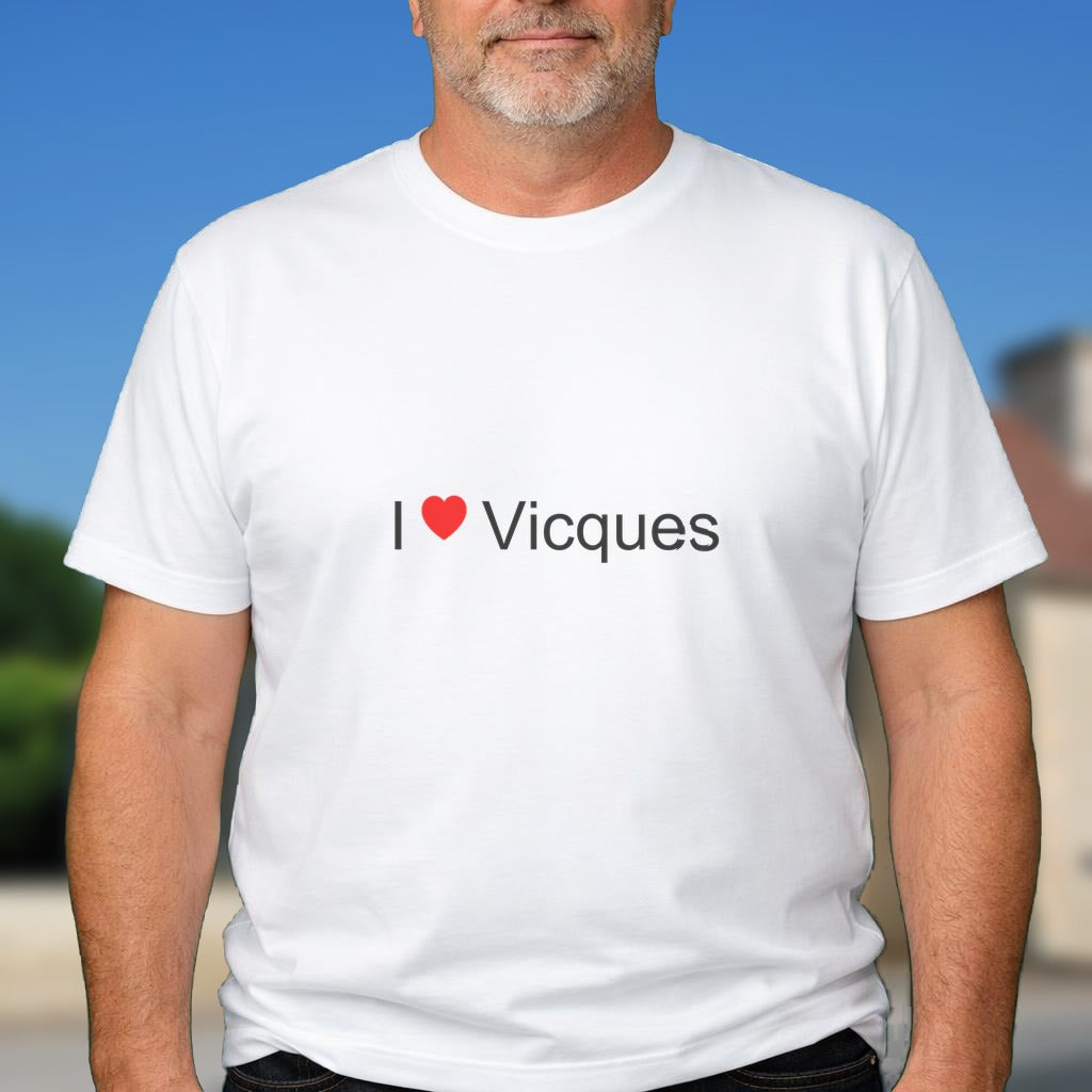 T-shirt I love vicques