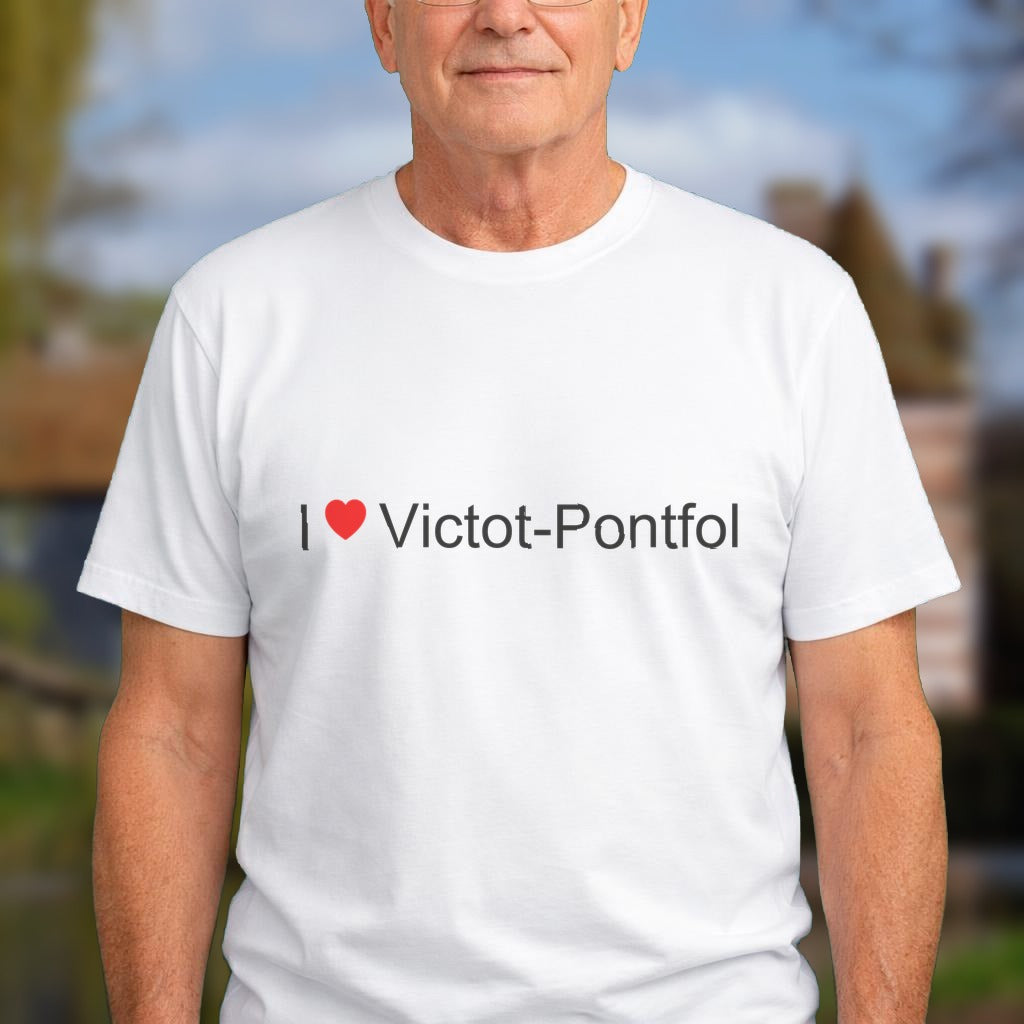 T-shirt I love victot-pontfol