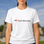 T-shirt I love vieil-moutier