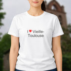 T-shirt I love vieille-toulouse