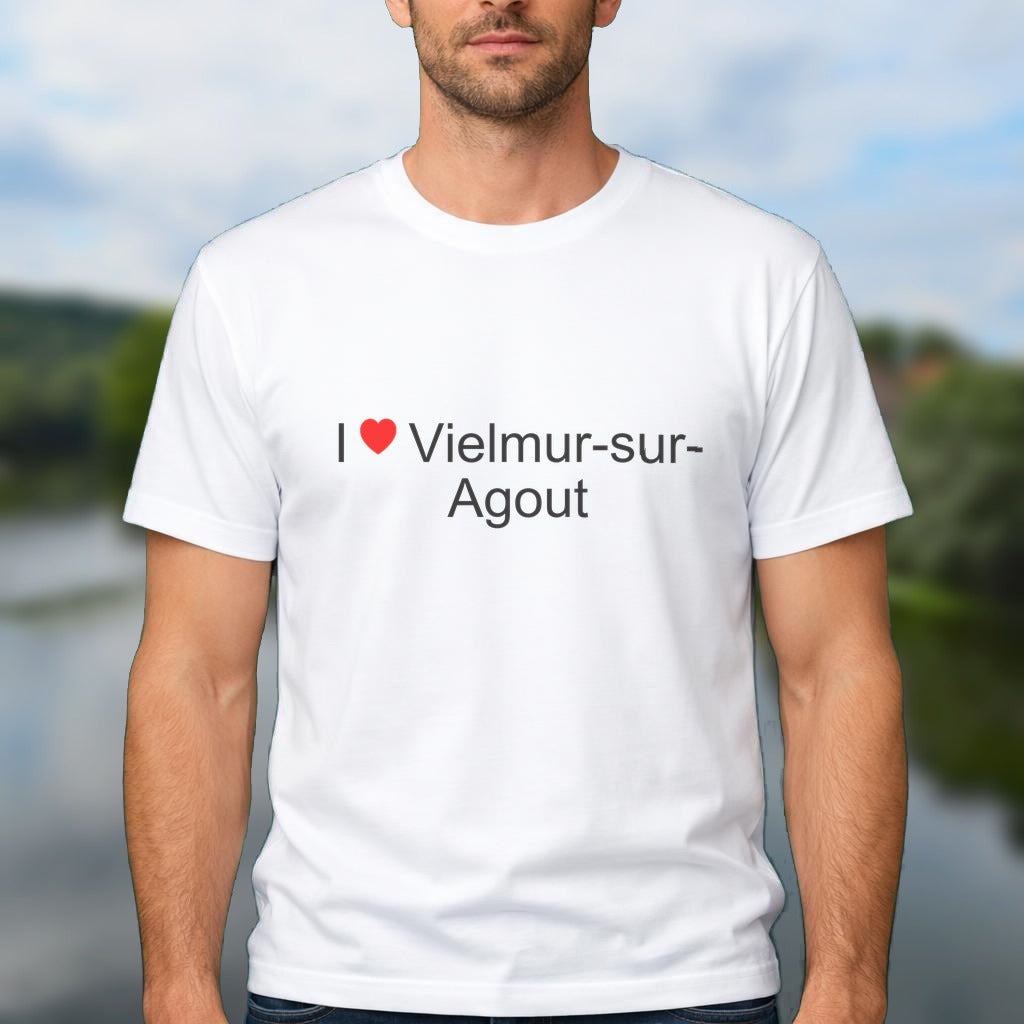 T-shirt I love vielmur-sur-agout