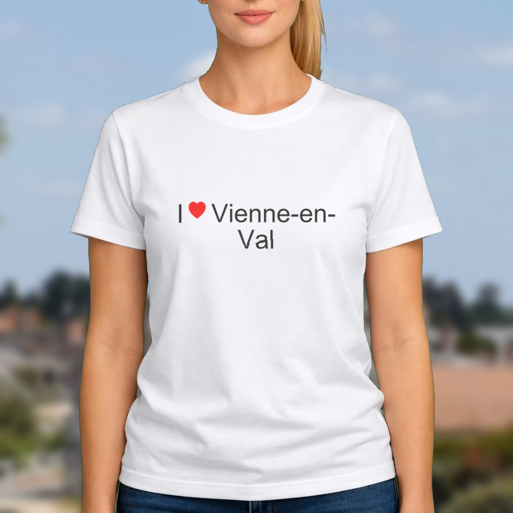 T-shirt I love vienne-en-val
