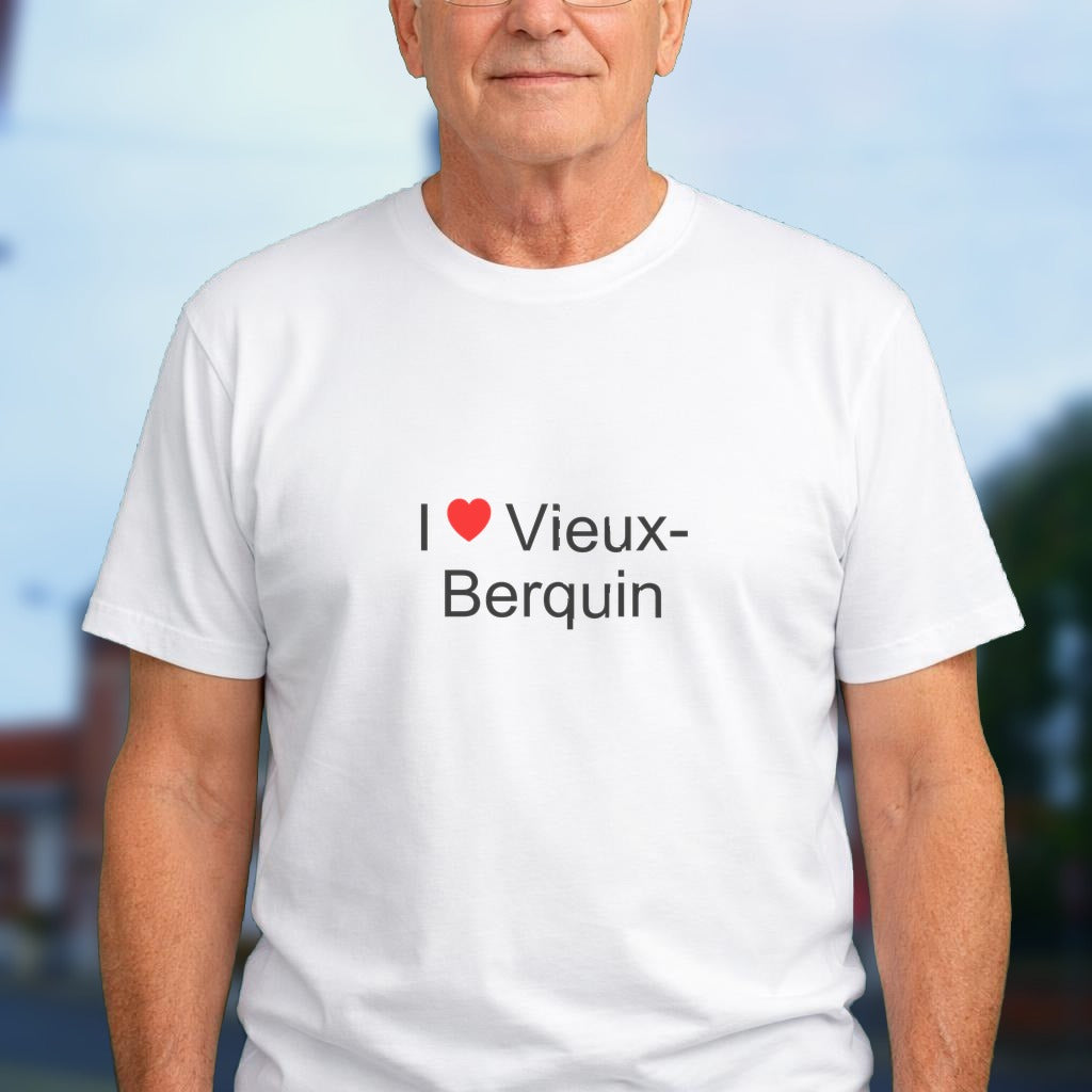 T-shirt I love vieux-berquin