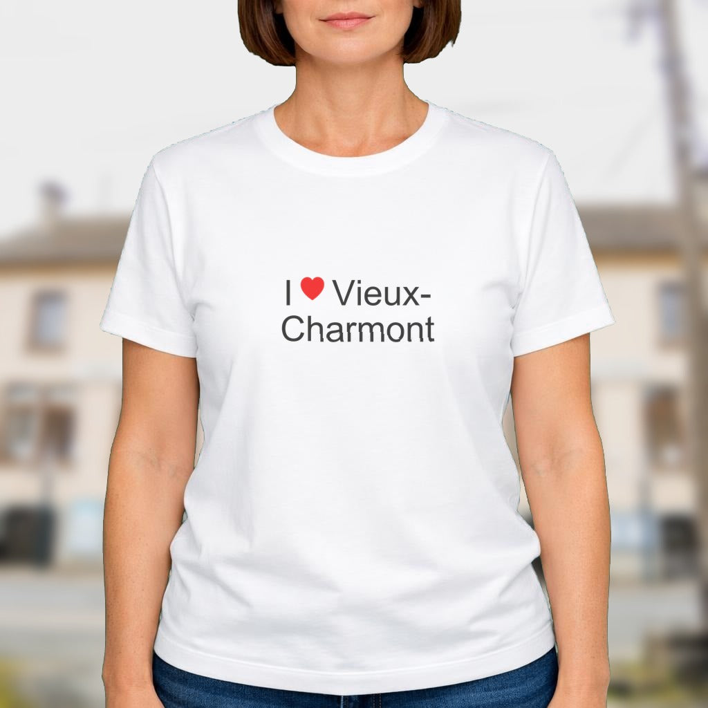 T-shirt I love vieux-charmont
